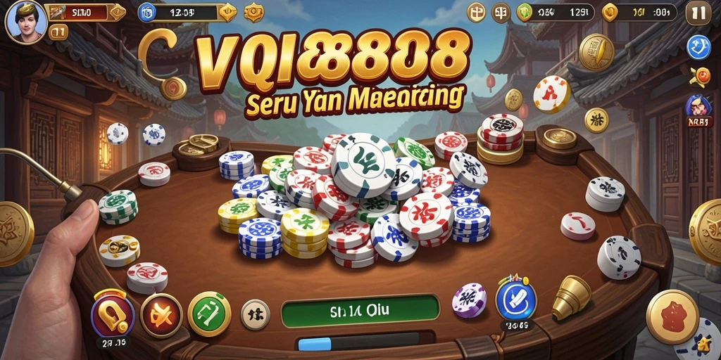 Screenshot gameplay QiuQiu dengan grafis yang menakjubkan.