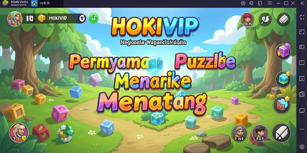 Tampilan gameplay HOKIVIP yang seru dan menantang.