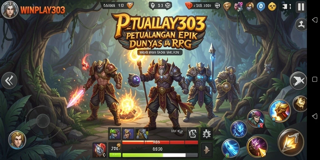 Tangkapan layar WINPLAY303 menampilkan aksi pertempuran yang mendebarkan.